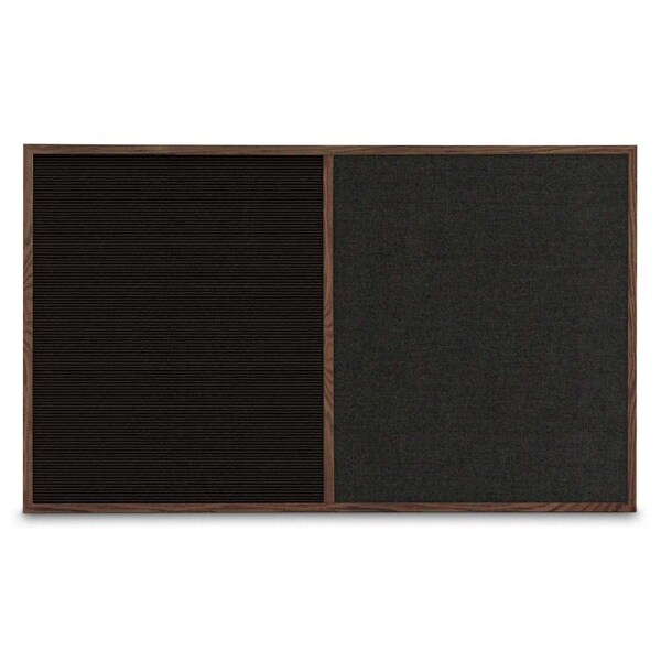 Sliding Door Indoor Enclosed Corkboard, 3